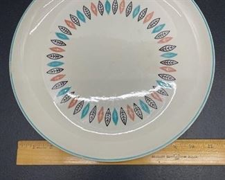 Large Retro Stetson Plate