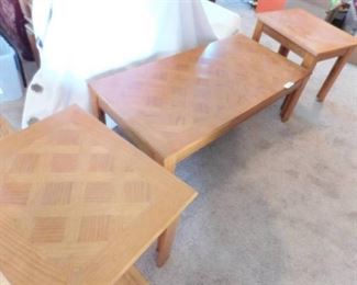 Coffee Table &  End Tables