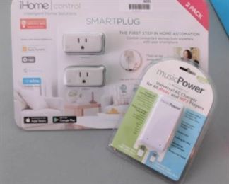 IHome Smart plug & Music Power Universal AC Charger