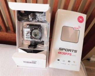 Sports 4K 30 FPS Underwater Camera
