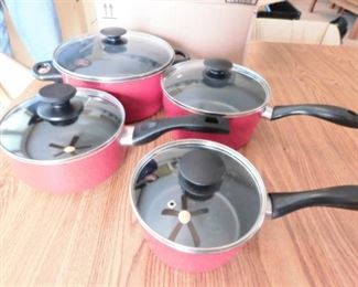 Oster Red Pots & Pans
