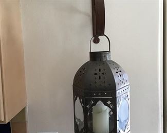 Metalwork Lantern use Inside or Out