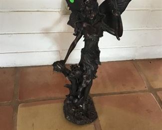 Faux Bronze Fairy-Use Inside or Out