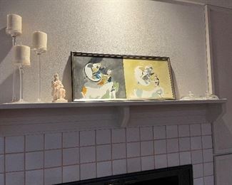 Decorative arts for sale during in-person shopping Friday and Saturday.