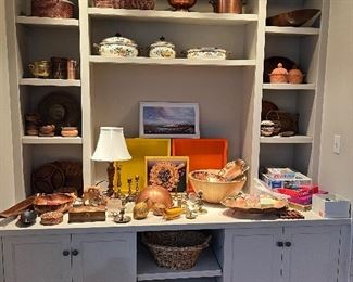 Decorative arts for sale during in-person shopping Friday and Saturday.