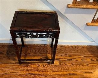$140. Asian occasional table.  10.5" x 10" x 20.25"