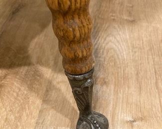 close up of the feet