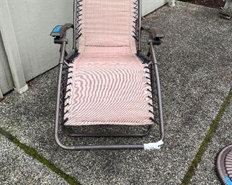 outdoor chair for sale during in-person shopping