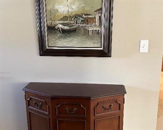 ENTRY TABLE, WALL ART