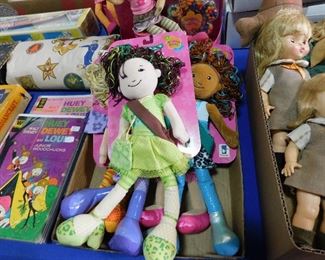 Plush girl scout dolls