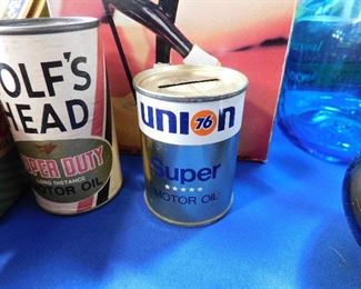 Union 76 motor oil mini bank