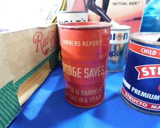 Dodge saves oil barrel mini bank