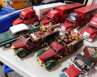 Santa Fire truck
