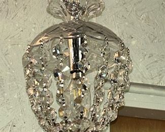 Small Hanging Crystal Chandelier 