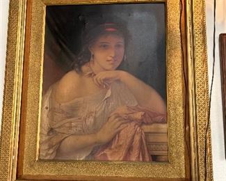 Antique Prang's American Chromolithograph 