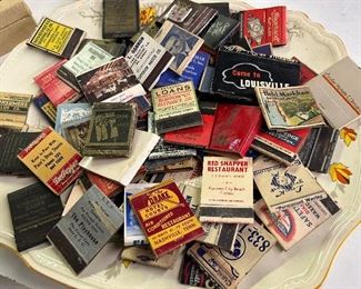 Collection of Vintage Matches