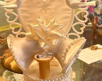 Vintage Wedding Bells Cake Topper Made in Canada
