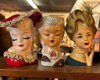 Even More Head Vases