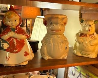 Vintage Cute Cookie Jars