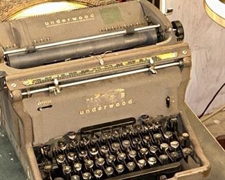 Antique Underwood Typewriter
