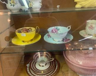Aynsley Cups and Saucers