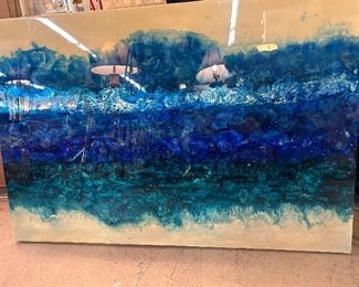 Beautiful "Aegean Mist " Original Painting