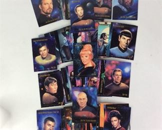 Sky Box: Star Trek Master Series Trading Cards Used