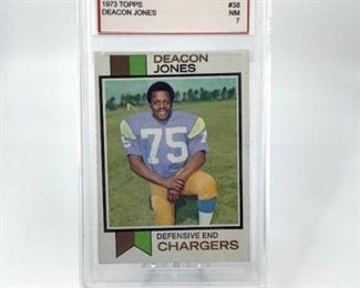 1973 Topps Deacon Jones Card