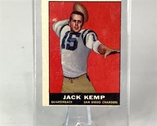  1961 Topps Jack Kemp #166