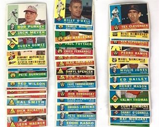  1960 Topps MLB Trading Cards