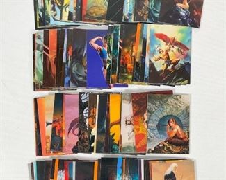 1994 Cardz- Julie Bell Fantasy Art Collector Cards, 1995 FPG- Brom Fantasy Art Collector Cards
