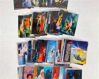 1995 FPG- David Cherry Fantasy Collector Cards, 1994 Cardz- Julie Bell Fantasy Collector Cards.