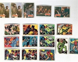 T.C.G. Batman and Planet Of The Apes Trading Cards

