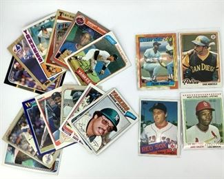 Vintage Baseball Cards