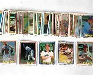 1981 Donruss- First Edition Collector Series Major League Batting Record Cards