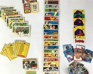 Assortment of MLB Trading Cards