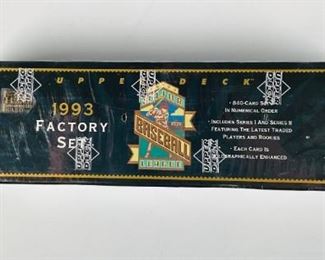  1993 Upper Deck MLB Factory Set, Factory Sealed