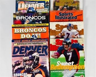  Collection of Broncos Magazines