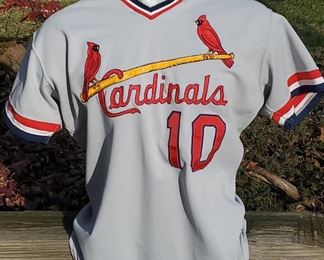 02 Vintage Cardinals LaValliere Game Jersey