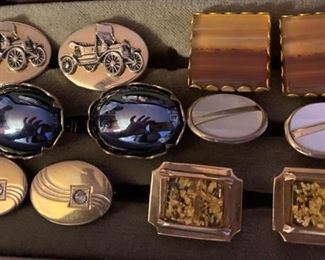 Vtg Cufflink Collection $85