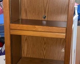 Pair of Beautiful Solid Wood 5ft Midcentury Cases $175