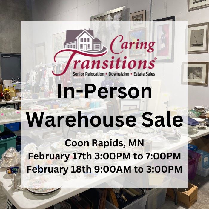 InPerson Warehouse Sale