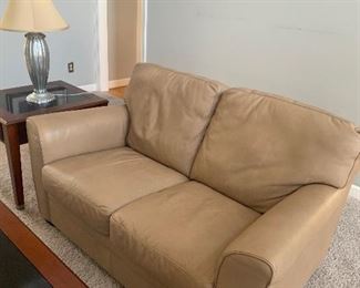 Leather love seat … great condition