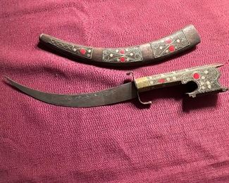 TURKISH KNIFE 8 1/2” blade