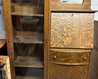 ANTIQUE SECRETARY CABINET