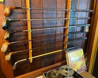 Vintage Golf clubs, Ben Hogan, Mc Gregor
