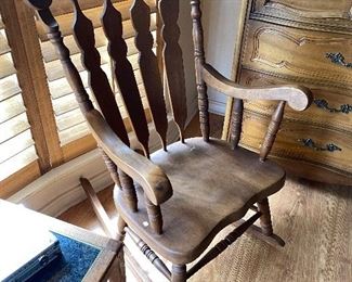 Large Oak rocker