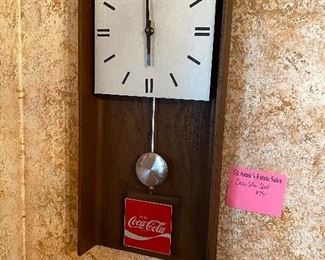Coca Cola clock