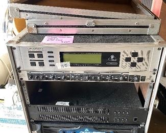 Hybrid Road Case, components are separate