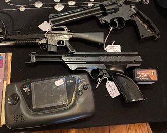 Air gun, pellet guns